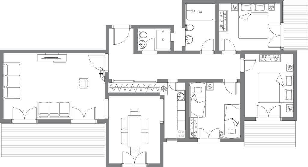 Apartment Vrutak Котор Екстер'єр фото